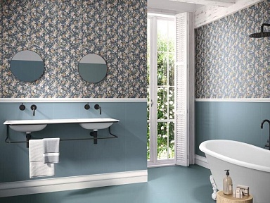 Декор Ape Colorful Juliet Marine Rect 30x90