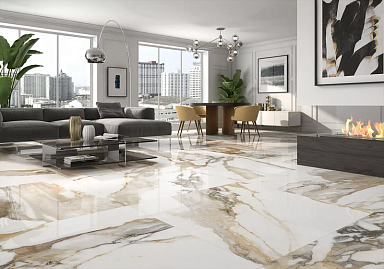 Керамогранит Geotiles Crash Blanco Matt 90x90