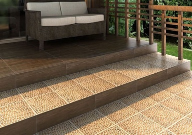Подступенник Kerama Marazzi SG203400R/2 Шале коричневый обрезной керамический подступенок 60х14,5