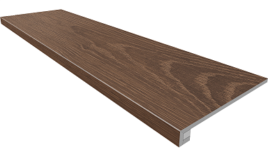 Ametis by Estima Комплект AV04 Alavesa Wenge (Ступень 33x160 неполированный прямоугольный бортик без насечек + Подступенок 14,5x160)