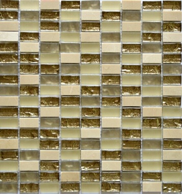 TonoMosaic ARM 17 Камень и стекло 28.5x30.5 (чип 1.5x3)