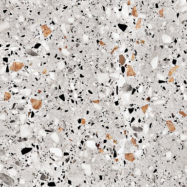 Керамогранит Kirovit NR0373 K Terrazzo Nova Серый 60х60
