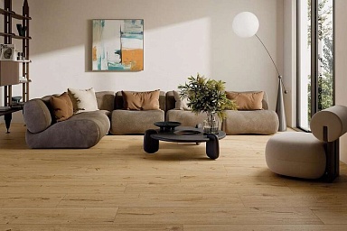 Керамогранит Rondine Group Feelwood Cognac Chevron 7.5x40.7