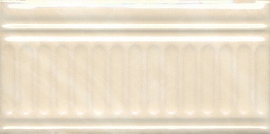 Бордюр Kerama Marazzi 19017/3F Летний сад беж структурированный 20х9,9