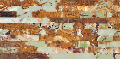 Керамогранит Marmocer MC074 01 Matrix Tile Green Puzzel Onyx 30x60