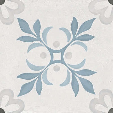 Керамогранит Harmony 3386036518 Sirocco Blue Garden 9mm R10 22.3x22.3