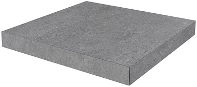 Kerama Marazzi DL500900R/GCA Фондамента ступень угловая клееная серый 33х33