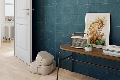 Керамогранит Wow 126394 STARDUST PEBBLES NERO R10 15x15
