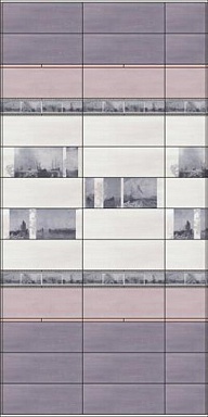 Декор Kerama Marazzi STG/A207/15010 Ньюпорт Корабли коричневый 15*40
