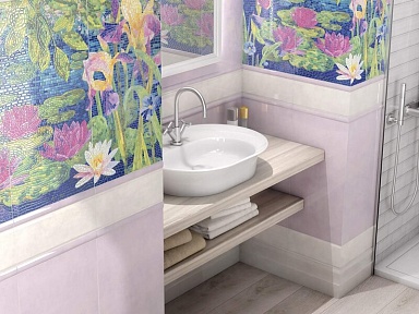 Плитка Kerama Marazzi 11127R Сад Моне розовый обрезной 30*60