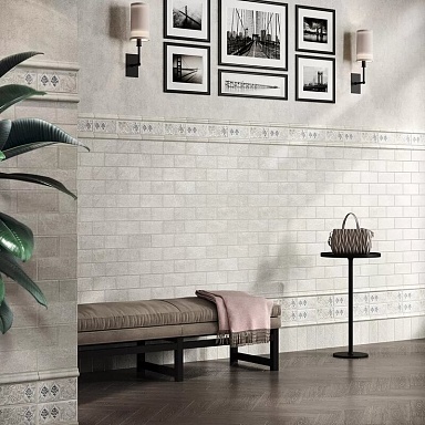 Бордюр Kerama Marazzi BLD053 Сиена серый светлый матовый 15x3
