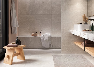 Плинтус Kerranova K-2201/MR/p01 Skala White 76х600x9