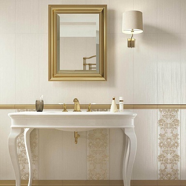 Плинтус Ragno Marazzi DCVC Wallpaper Decoro Alzata Argento 15х25