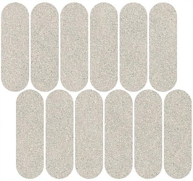 Декор Kerama Marazzi ID143 Джиминьяно наборный серый светлый матовый 30x32