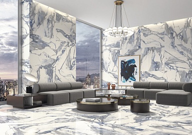 Керамогранит Geotiles Crash Blanco Matt 90x90