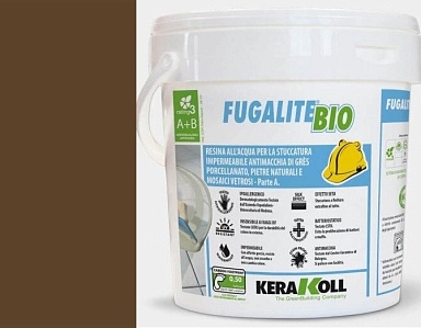 Смеси и затирки Kerakoll Fugalite Bio Эпоксидная затирка FUGALITE BIO №12 Noce