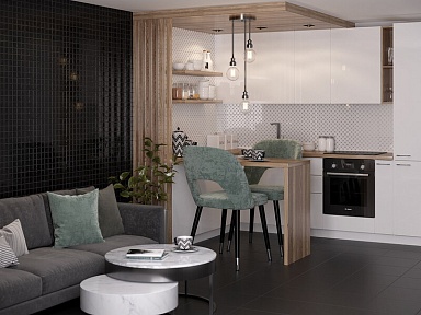 Плитка Gracia Ceramica 010100001131 Симфония белый верх 01 25х40