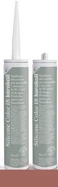 Смеси и затирки Kerakoll Silicone Color Fugabella Color герметик 40 310мл