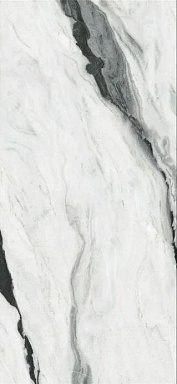 Керамогранит Moreroom Stone MN072AP271206 Panda White Polished 6mm 120x270