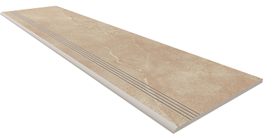 Ametis by Estima MM01 Ступень Magmas Beige неполированный с насечками 30x120
