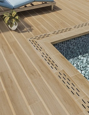 Керамогранит Azulev Tanzania Kai Wallnut 60x120