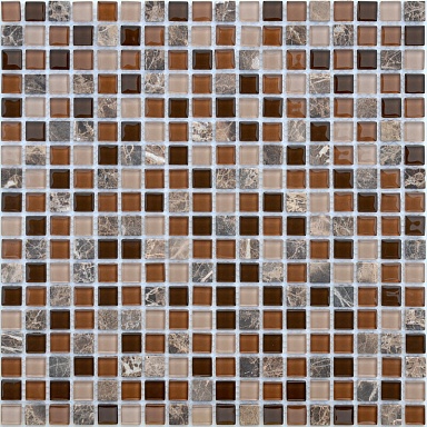 Мозаика Caramelle Mosaic Naturelle Andorra 4 мм 30.5x30.5
