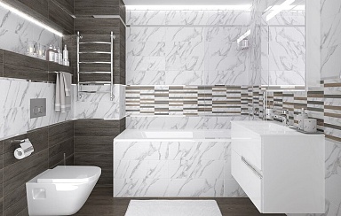 Плитка Laparet 60139 Avenue коричневый 20х60