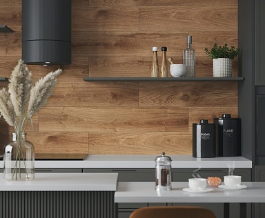 Керамогранит Laparet Latina Brown коричневый структурный 20x120