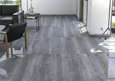 Керамогранит ITC Sparkle Gris Carving 60x120