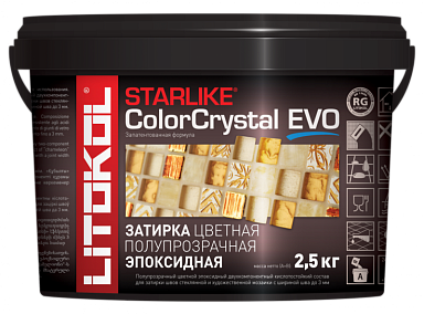 Смеси и затирки LITOKOL Starlike Color Crystal Evo STARLIKE COLOR CRYSTAL EVO S.820 Azzurro Taormina 2.5 кг