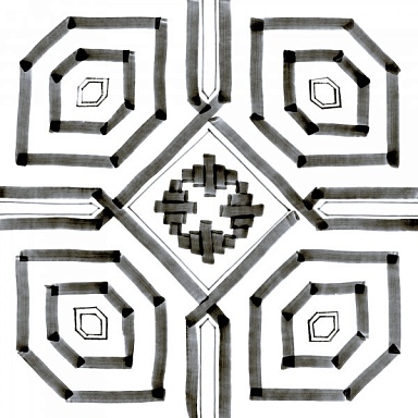 Декор VIVES Octogono Variette Sombra Mix g.156 20x20