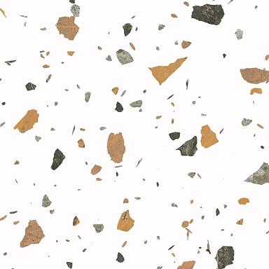 Керамогранит Arcadia Ceramica GI6003-A Terazzo Blanco Matt Glossy Ink 60x60