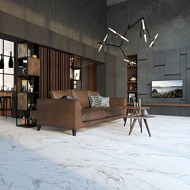 Керамогранит Goldis Tile K2AA0RZ000G1MO Rozalin White Matt Rect 60х120