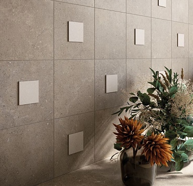 Керамогранит Refin RA56 Coquille Hammered Perle 3D 60x120
