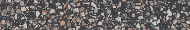 Подступенник Kerama Marazzi KM6060G0021RALT Подступенок Бричиола чёрный матовый обрезной 60x10,7x0,9
