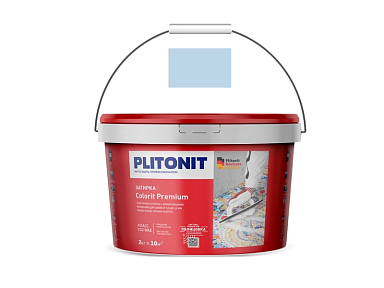 Смеси и затирки Plitonit Colorit Premium Биоцидная (0.5-13 мм) Светло-голубая 2 кг