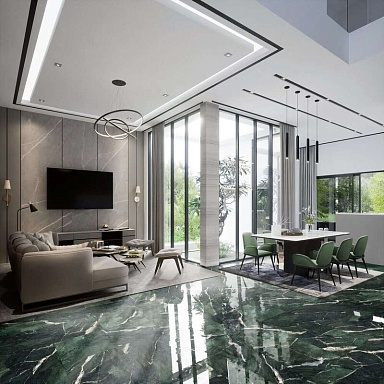Керамогранит Global Tile GT606011905SPR Camlin Черный Soft Sugar 60x60