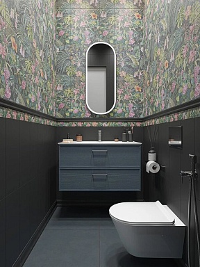 Kerama Marazzi FMD033 Плинтус Альвао белый матовый 20x10
