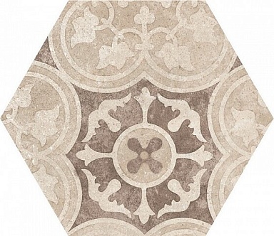 Декор Equipe 22098 Hexatile Cement Garden Sand 17,5x20 (17 видов паттерна)