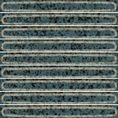 Kerama Marazzi KMD2SOB002BN Декор чипсет Далия бирюзовый тёмный глянцевый 20x20x0,95