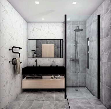 Керамогранит Global Tile 6260-0243-1031 Hit Темно-Серый 30x60