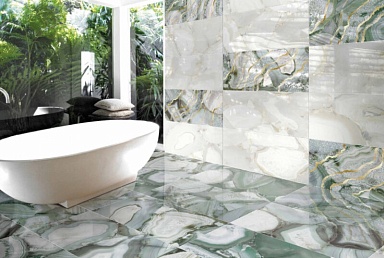 Керамогранит Brennero Grandiosa Giada Lapp Rett 60x120