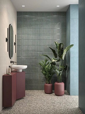 Kerama Marazzi KMD2SOB004BN Декор чипсет Далия синий глянцевый 20x20x0,95