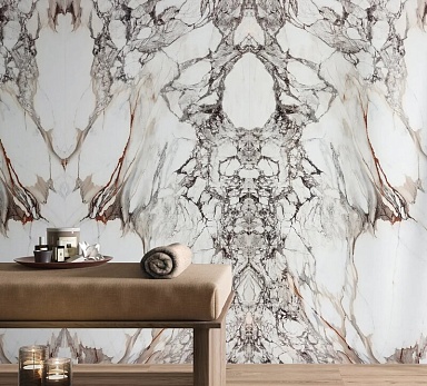 Керамогранит Rak Ceramics Rain Marble White Polished Full Lappato 60x120