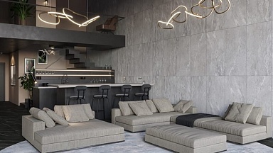 Керамогранит Yurtbay Seramik P19705 Tierra Grey Matte Rectified 60x120
