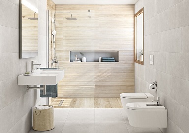 Плитка Roca Weekend Gris Rectificado 30x90.2