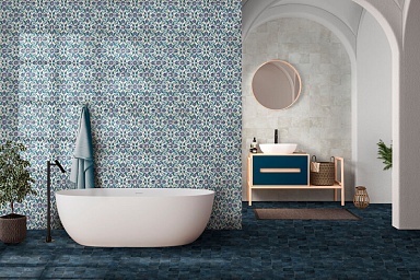 Керамогранит Nanda Tiles Terra Atelier White 11,5x11,5