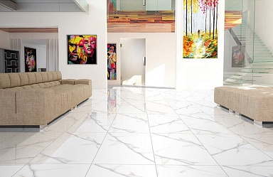 Керамогранит BELLEZA 00-00000289 Silver White полированный 60х60