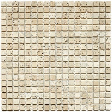 Мозаика Orro Mosaic Travertine Classic Tum. 15х15х4 305x305