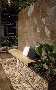 Плитка Keraben Naturwood Art Brandy 40x120